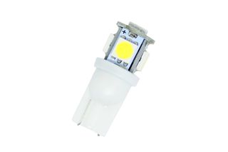 Led λάμπα τύπου Τ10 με 5 SMD led 6000K - 1τμχ.