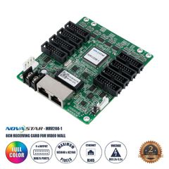Receiving Card για Οθόνες LED Video Wall 8 x HUB75E με Loading Capacity σε Pixel 256 x 256px - Gigabit Network Ethernet Input & Output Ports - DC 5V IP20 - Μ9.5 x Π10.9 x Υ1.8cm - 2 Χρόνια Εγγύηση