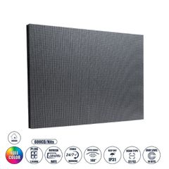Module για Οθόνες LED Video Wall 32x16cm 172x86px P1.86 LED 35W 3840Hz 14792 Dots ≥600cd/ Nits DC 5V Εσωτερικού Χώρου IP31 Full Color S1/43 14Bits - Kinglight SMD1515 - Μ32 x Π1.3 x Υ16cm - 2 Χρόνια