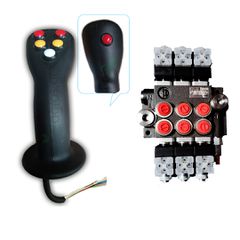 JOYSTICK SET 40 ΛΙΤ ΜΕ 3 ΗΛΕΚΤΡΙΚΕΣ ΕΝΤΟΛΕΣ -ΧΕΙΡΙΣΤΗΡΙΟ ΔΙΠΛΗΣ ΕΝΕΡΓΕΙΑΣ