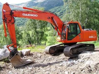 Εκσκαφέας Με Ερπύστριες Daewoo 1999 SOLAR 220+AC+MONOBOOM+ΠΟΛΥ ΚΑΛΟ