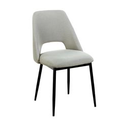 MADISON L. BEIGE ΥΦΑΣΜΑ ΚΑΡΕΚΛΑ ΜΕΤΑΛΛΙΚΗ 45X54X83εκ.