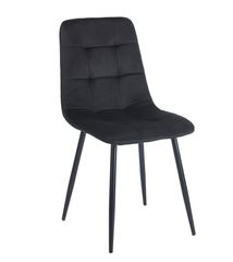 OSCAR BLACK VELVET ΥΦΑΣΜΑ ΚΑΡΕΚΛΑ ΜΕΤΑΛΛΙΚΗ 43Χ51Χ90εκ.