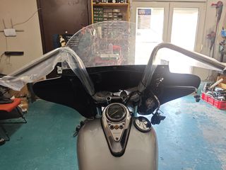 Batwing fairing Μάσκα Universal τύπου Harley Davidson-thumb-4