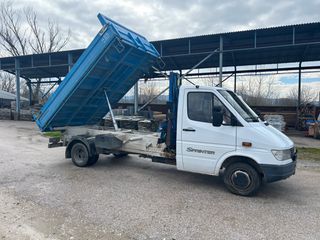 Ανατροπή + Γερανός Mercedes-Benz 1997 sprinter 412d Ανατροπή, Γεράνος