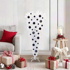 Τεχνητό Χριστουγεννιάτικο Δέντρο Λευκό 120 cm PVC και Ατσάλι 3426689