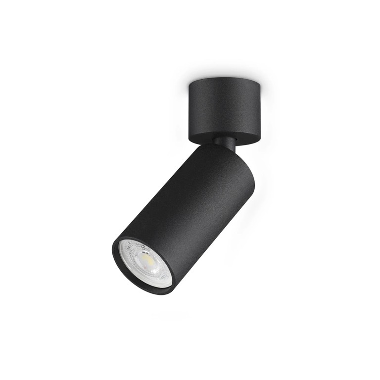 Απλίκα DYNAMITE AP1 MINI ROUND Μαύρο Ideal Lux 347646