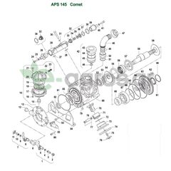 Παξιμάδι Μ8-16-APS 145 Comet