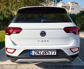 Volkswagen T-Roc 2022 DSG-Navi-Paddles-2 Parktronic-Led-Ελληνικό-Ατρακάριστο-thumb-4