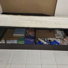 Μόνο κρεββάτι με αποθηκευτικό χώρο-thumb-1