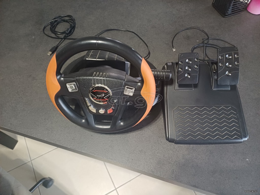 Genius Speed Wheel 6, συμβατό με pc/ps3