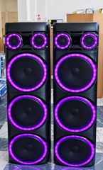 Ηχεια τερατα ζευγαρι 6x12 ιντσες bluetooth set