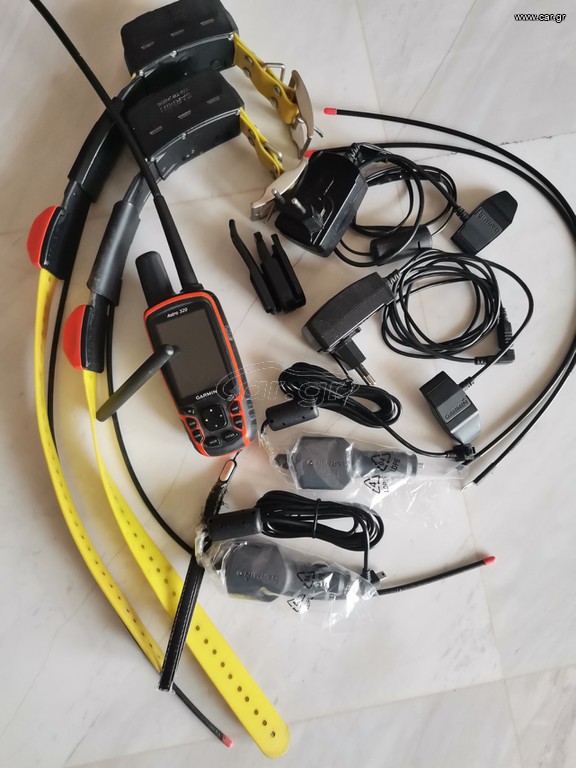Garmin astro320+2κολαρα t5