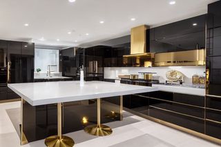 Intrahome Casa Max 2 χρώμα Γυαλιστερό Χρυσό έπιπλα κουζίνας 10 Μέτρα συνολικα τρέχον μέτρα Intrahome-65651630