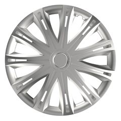Amio - Τάσι Spark 15'' ασημί (με διάμετρο για σήμα 4,5cm) για Επιβατικά Αυτοκίνητα - 1 τεμ. (11084/AM)