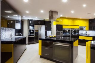 Intrahome Olympia Pro 2 χρώμα Λακέ Μουσταρδί έπιπλα κουζίνας 10 Μέτρα συνολικα τρέχον μέτρα Intrahome-65651894