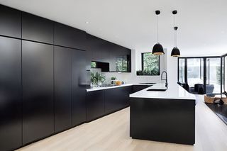 Intrahome Riviera Max 2 χρώμα Λακέ Μαύρο Ματ έπιπλα κουζίνας 10 Μέτρα συνολικα τρέχον μέτρα Intrahome-65652030
