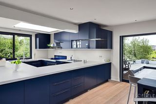 Intrahome Aster Select 2 χρώμα Λακέ Ναυτικό Μπλε έπιπλα κουζίνας 10 Μέτρα συνολικα τρέχον μέτρα Intrahome-65652083