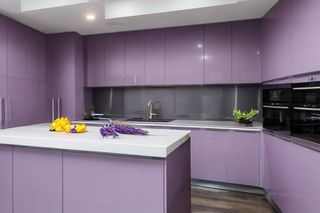 Intrahome Harmony Style 2 χρώμα Λακέ Λεβάντα έπιπλα κουζίνας 10 Μέτρα συνολικα τρέχον μέτρα Intrahome-65652189