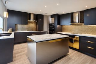 Intrahome Nova Art 2 χρώμα Χρυσό & Σκούρο Γκρι έπιπλα κουζίνας 10 Μέτρα συνολικα τρέχον μέτρα Intrahome-65652237