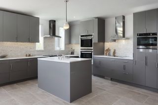Intrahome Nova Concept 2 χρώμα Εφέ Πέτρας Γκρι έπιπλα κουζίνας 10 Μέτρα συνολικα τρέχον μέτρα Intrahome-65652241