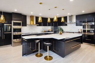 Intrahome Roma Concept 2 χρώμα Χρυσό & Σκούρο Γκρι έπιπλα κουζίνας 10 Μέτρα συνολικα τρέχον μέτρα Intrahome-65652301