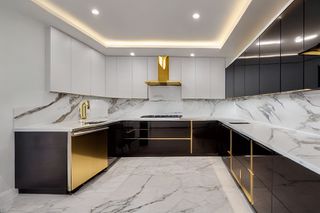 Intrahome Napoli Select 2 χρώμα Γυαλιστερό Χρυσό έπιπλα κουζίνας 10 Μέτρα συνολικα τρέχον μέτρα Intrahome-65652323