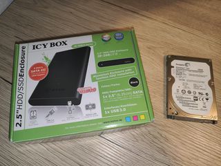 Hdd 2.5 500GB+Θήκη Icybox-thumb-1