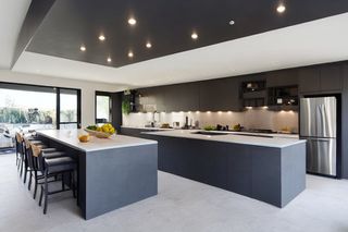 Intrahome Delphi Pro 1 χρώμα Λακέ Ανθρακί έπιπλα κουζίνας 10 Μέτρα συνολικα τρέχον μέτρα Intrahome-65652754