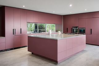 Intrahome Olympia Max 1 χρώμα Λακέ Σκονισμένο Ροζ έπιπλα κουζίνας 10 Μέτρα συνολικα τρέχον μέτρα Intrahome-65652910