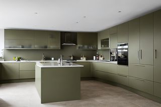 Intrahome Olympia Prime 1 χρώμα Λακέ Λαδί έπιπλα κουζίνας 10 Μέτρα συνολικα τρέχον μέτρα Intrahome-65652912
