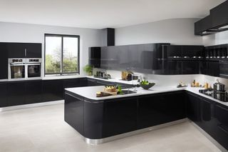 Intrahome Monaco Prime 1 χρώμα Εφέ Δέρμα Σκούρο έπιπλα κουζίνας 10 Μέτρα συνολικα τρέχον μέτρα Intrahome-65652972