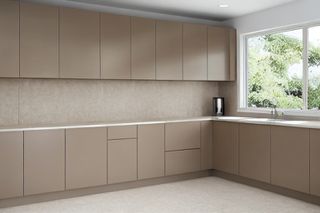 Intrahome Aster Select 1 χρώμα Λακέ Μπεζ Ανοιχτό έπιπλα κουζίνας 10 Μέτρα συνολικα τρέχον μέτρα Intrahome-65653083