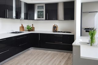 Intrahome Harmony Concept 1 χρώμα Εφέ Δέρμα Σκούρο έπιπλα κουζίνας 10 Μέτρα συνολικα τρέχον μέτρα Intrahome-65653181