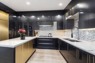 Intrahome Harmony Classic 1 χρώμα Χρυσό & Σκούρο Γκρι έπιπλα κουζίνας 10 Μέτρα συνολικα τρέχον μέτρα Intrahome-65653185