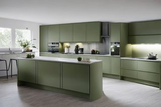 Intrahome Harmony Living 1 χρώμα Λακέ Σάλβια έπιπλα κουζίνας 10 Μέτρα συνολικα τρέχον μέτρα Intrahome-65653186