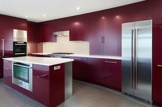 Intrahome Elite Prime 1 χρώμα Λακέ Μπορντό έπιπλα κουζίνας 10 Μέτρα συνολικα τρέχον μέτρα Intrahome-65653212
