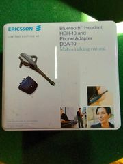 Ericsson Blue tooth headset HBH-10 and phone adaptor DBA-10