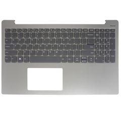Πληκτρολόγιο - Laptop Keyboard Palmrest για Lenovo IdeaPad 330S-15IKB 81F5 330S-15AST 81F9 330S-15ARR 81FB 5CB0R07316 5CB0R16738 US Silver ( Κωδ.40442USPALMSIL )