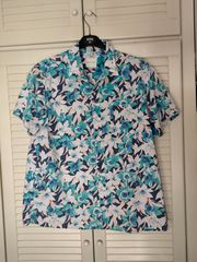 Ανδρικό πουκάμισο American Eagle κοντομάνικο floral XL