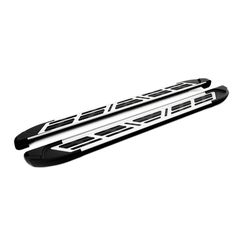 Πλαϊνά σκαλοπάτια Turtle Sapphire V2 ασημί συμβατά με Skoda Kamiq Premium