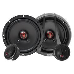 R165C Διαιρούμενα ηχεία αυτοκινήτου 6.5" 120W Bass Habit Rebel