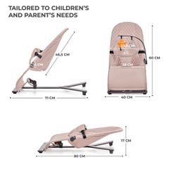 Ρηλάξ Mimi Beige Kinderkraft-thumb-4