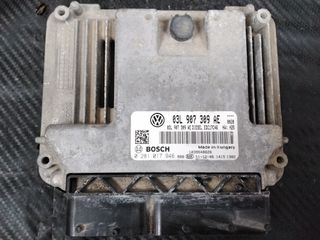 VOLKSWAGEN-VW PASSAT B7 ΕΓΚΕΦΑΛΟΣ BOSCH 0 281 017 946,03L907309AE,EDC17C46,HW:H25