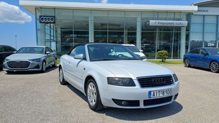 Audi A4 2003 1.8 T cabriolet white silver metallic