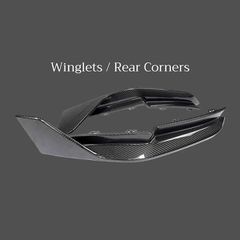 Carbon Fiber Πίσω Πλαϊνά της RSI c6 για BMW M3 G80/G81 BMW M4 G82/G83 (RSI061)