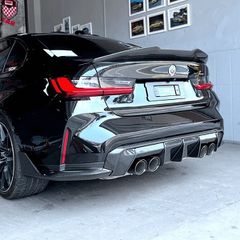 Carbon Fiber Πίσω Diffuser της RSI c6 για BMW M3 G80/G81 BMW M4 G82/G83 (RSI062)