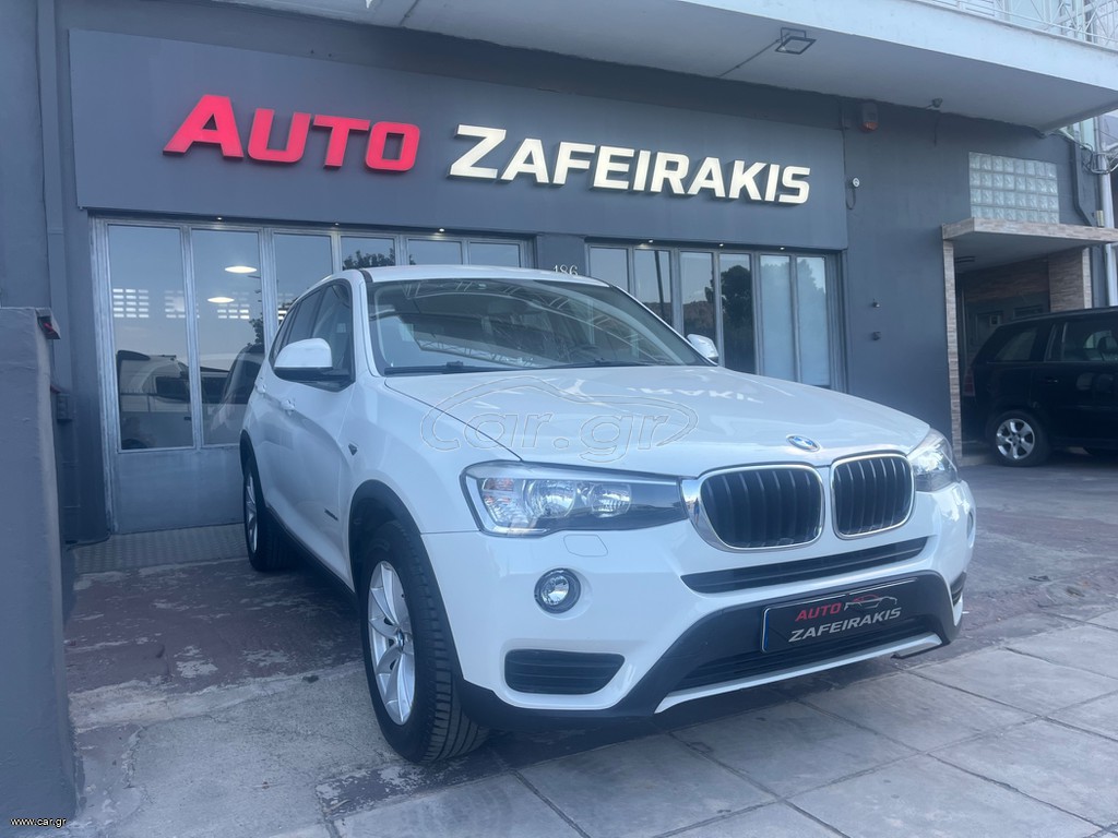 Bmw X3 2015 ΕΛΛΗΝΙΚΗΣ ΑΝΤΙΠΡΟΣΩΠΕΙΑΣ  X-DRIVE 2.0d /8-ΤΑΧΥΤΟ..NAVIGATION