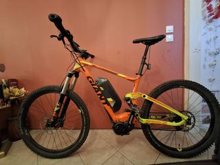 Downhill - Enduro - Trail Giant 2017 Orange E bike