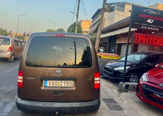 Volkswagen Caddy 2012 1ο χέρι Ελληνικό full service αντιπροσωπείας NAVI 1.6 DIESEL-thumb-2
